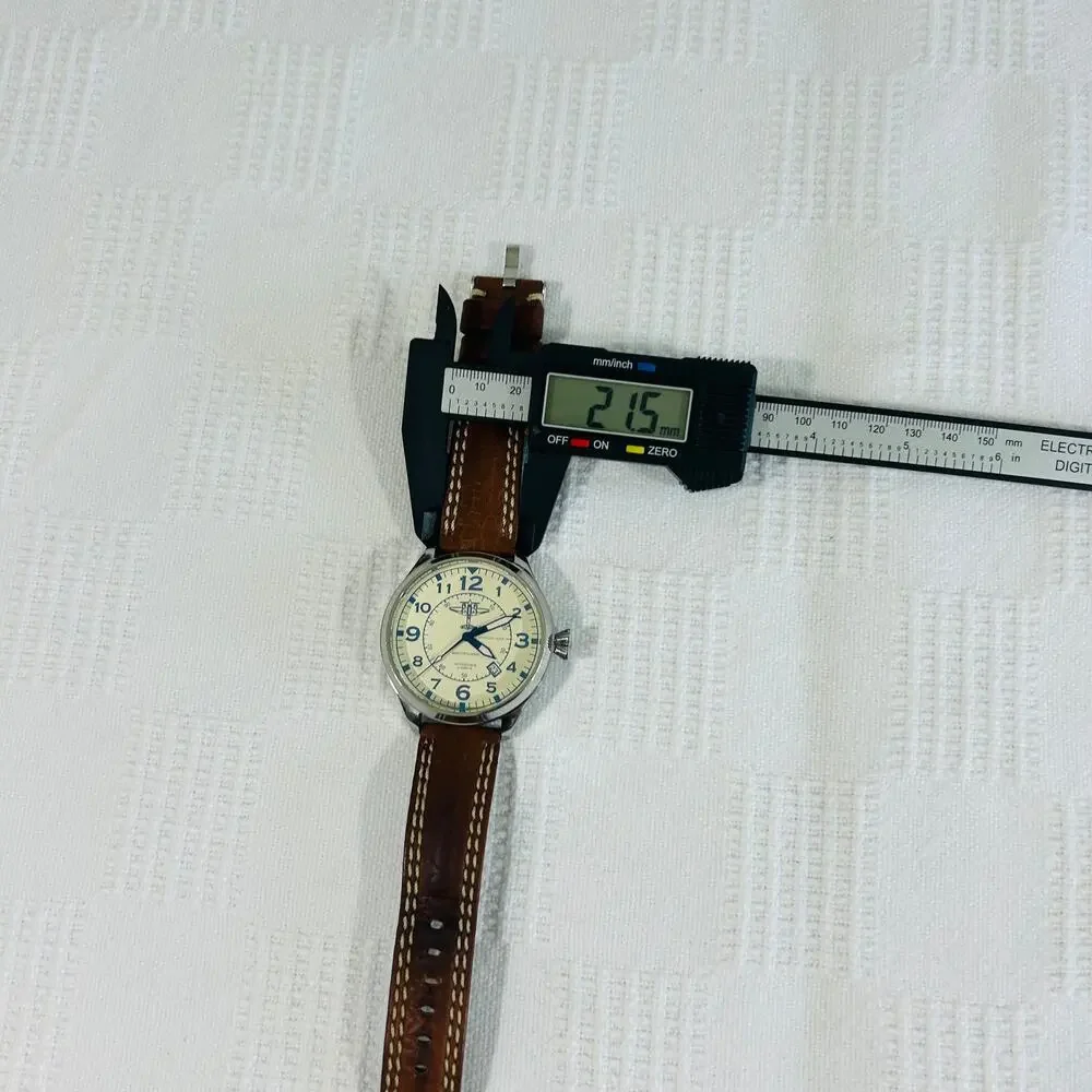 Moscow Classic Aeronavigator 47mm Cream Blue Dial 330/1000 Vostok 2416 31 Jewel